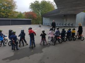 Helt klar til cykellege!